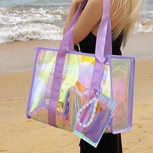 LLYONE Large Beach Tote Bag for Women, 26L Sa